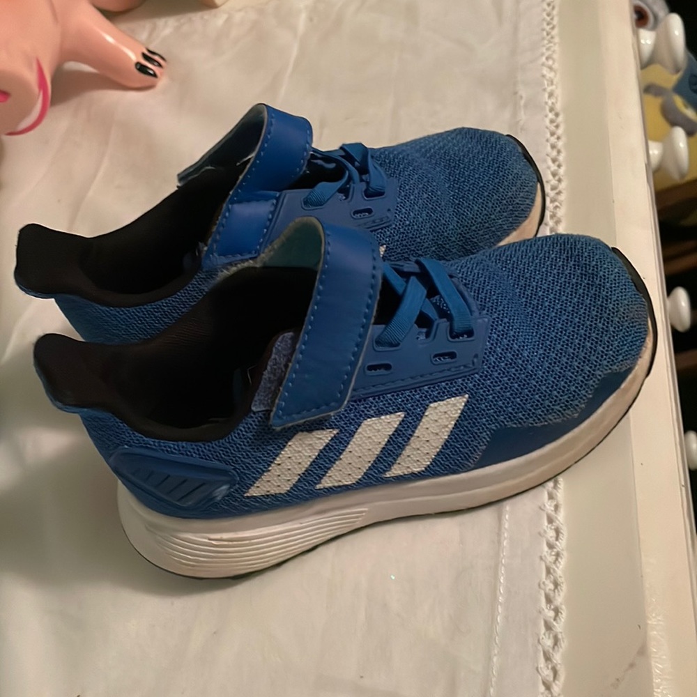 Blue adidas
